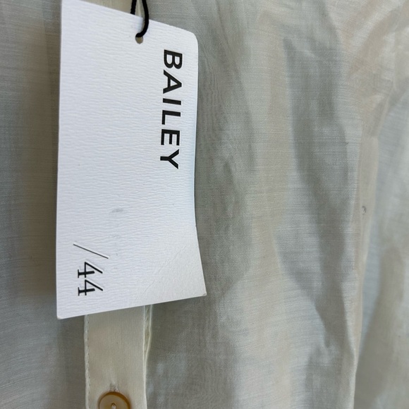 Bailey 44 (Revolve) NWT XL Sheer Blouse with Diamond tiny embellishments - Picture 7 of 13